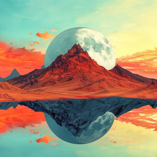 digital-art-volcano-illustrated